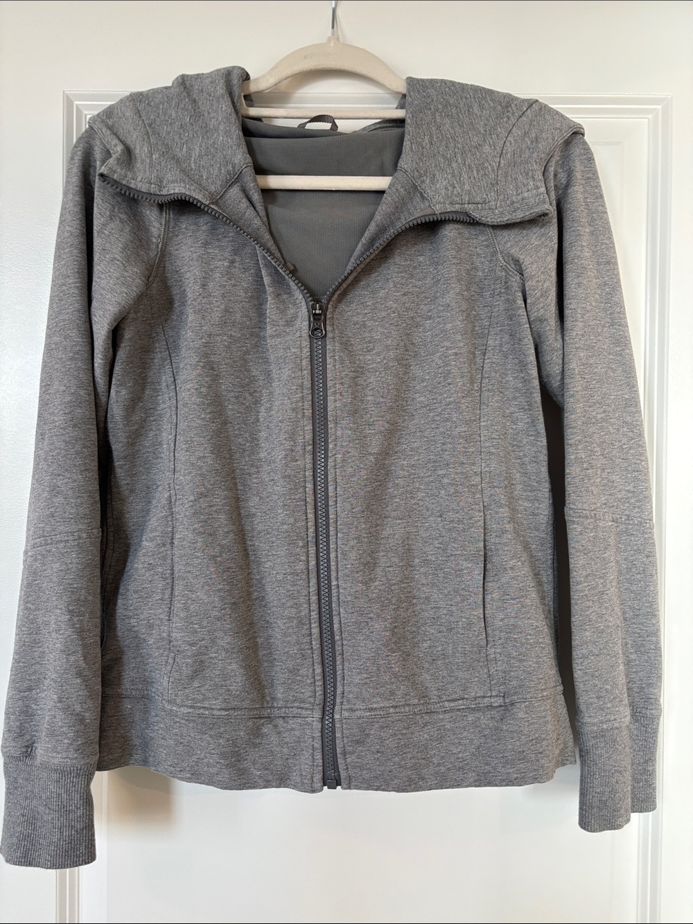 lululemon athletica Women's Gray Full-Zip Hoodie